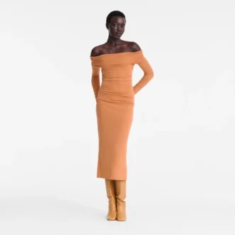 Amber – Crepe jersey Long dress