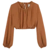 Amber – Crepe jersey Top