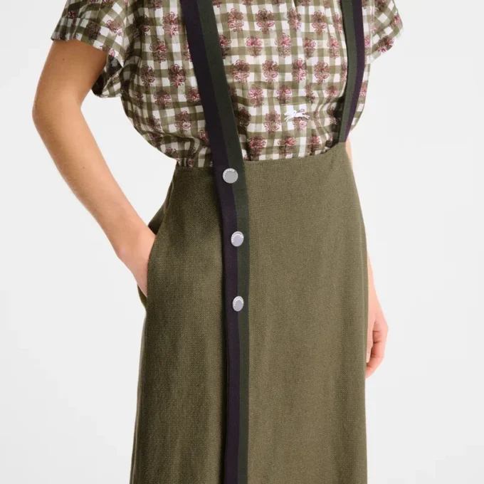 Artichoke – Canvas Midi skirt