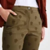 Artichoke – Embroidered gabardine Trousers Artichoke – Embroidered gabardine Trousers