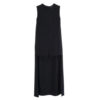 Black – Crepe Playsuit
