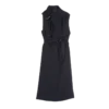 Black – Fluid crepe Dress