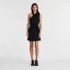 Black – Fluid crepe Dress