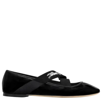 Black – Leather Energy Ballerinas