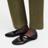 Black – Leather Energy Ballerinas