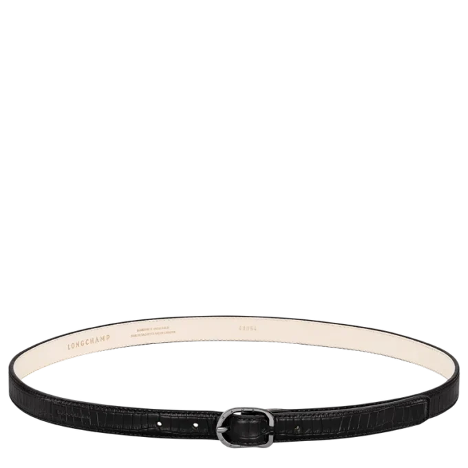 Black – Leather Ladies’ belt Black – Leather Ladies’ belt