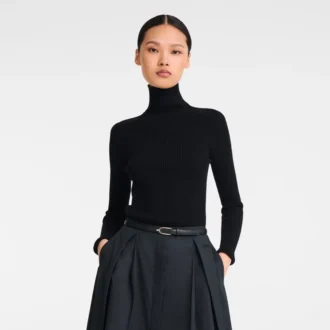 Black – Leather Ladies’ belt