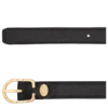 Black – Leather Ladies’ belt Black – Leather Ladies’ belt