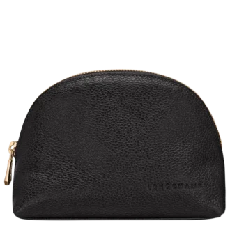 Black – Leather Le Foulonné Pouch Black – Leather Le Foulonné Pouch