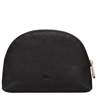 Black – Leather Le Foulonné Pouch Black – Leather Le Foulonné Pouch