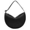 Black – Leather Le Roseau Clutch