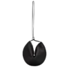 Black – Leather Le Roseau Clutch