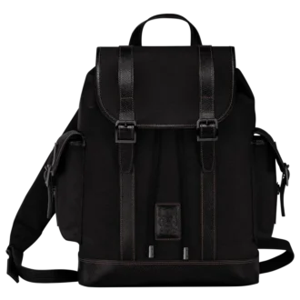 Black – Recycled canvas Boxford Backpack Black – Recycled canvas Boxford Backpack