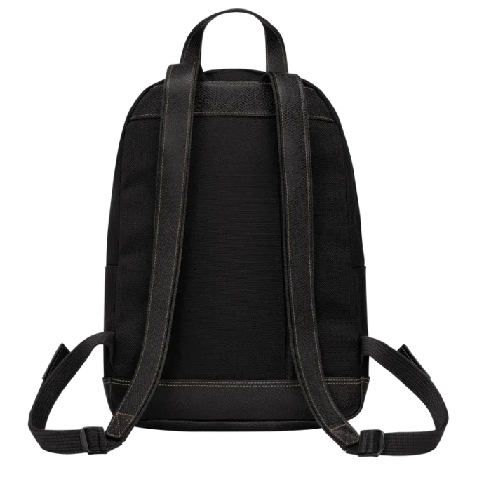 Black – Recycled canvas Boxford Backpack