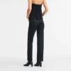 Black – Techno satin Trousers