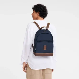 Blue – Recycled canvas Boxford Backpack Blue – Recycled canvas Boxford Backpack