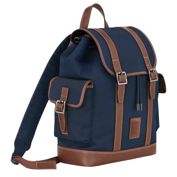 Blue – Recycled canvas Boxford Backpack Blue – Recycled canvas Boxford Backpack