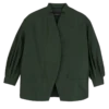 British Green – Technical taffeta Kimono jacket British Green – Technical taffeta Kimono jacket