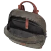 Brown – Recycled canvas Boxford Backpack