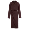 Burgundy – Crepe Dress Burgundy – Crepe Dress