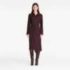 Burgundy – Crepe Dress Burgundy – Crepe Dress