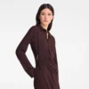Burgundy – Crepe Dress Burgundy – Crepe Dress