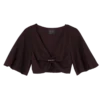 Burgundy – Crepe Top