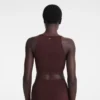 Burgundy – Knit Top