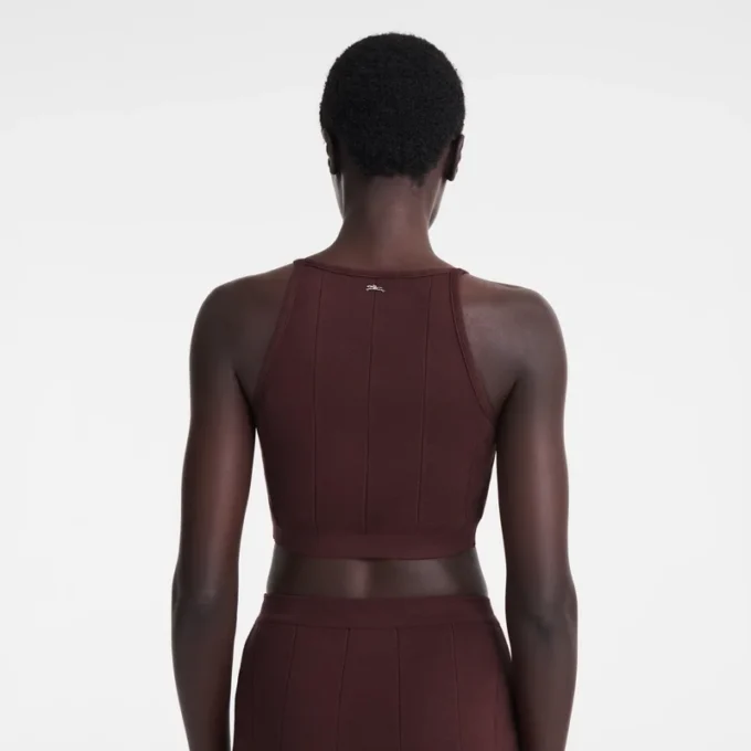 Burgundy – Knit Top