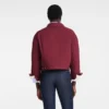 Burgundy – Water-repellent technical canvas Jacket Burgundy – Water-repellent technical canvas Jacket