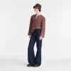 Cashew – Jacquard cotton Blouse