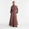 Cashew – Jacquard cotton Dress