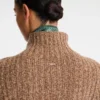 Chocolate – Knit High neck sweater