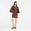 Chocolate – Popelin Dress