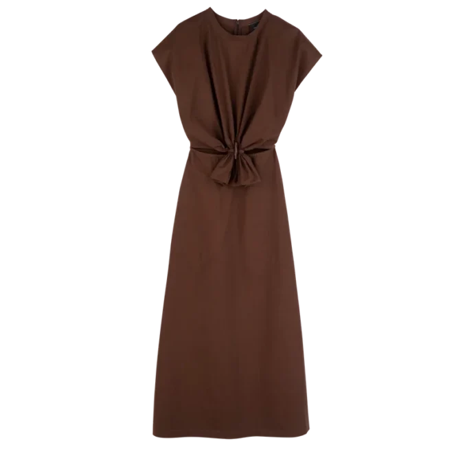 Chocolate – Popelin Dress