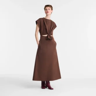 Chocolate – Popelin Dress
