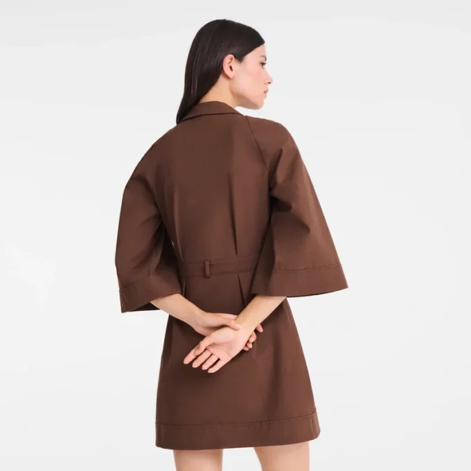 Chocolate – Popelin Dress
