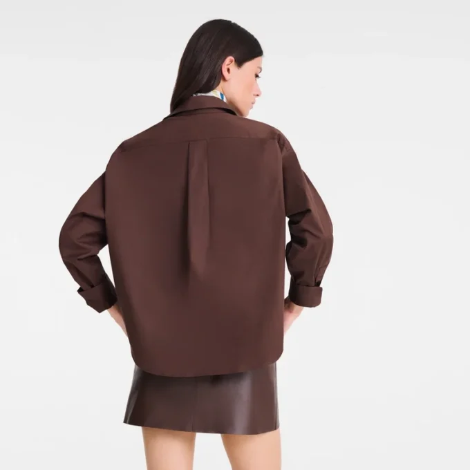 Chocolate – Popelin Shirt
