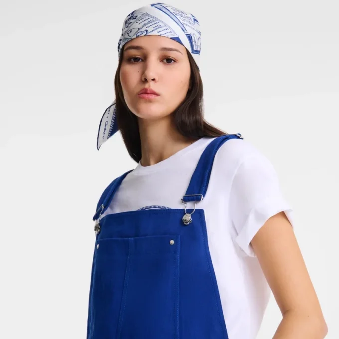 Cobalt – Cotton Jumpsuit