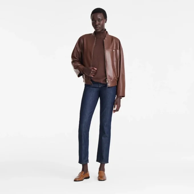 Coffee – Leather Jacket