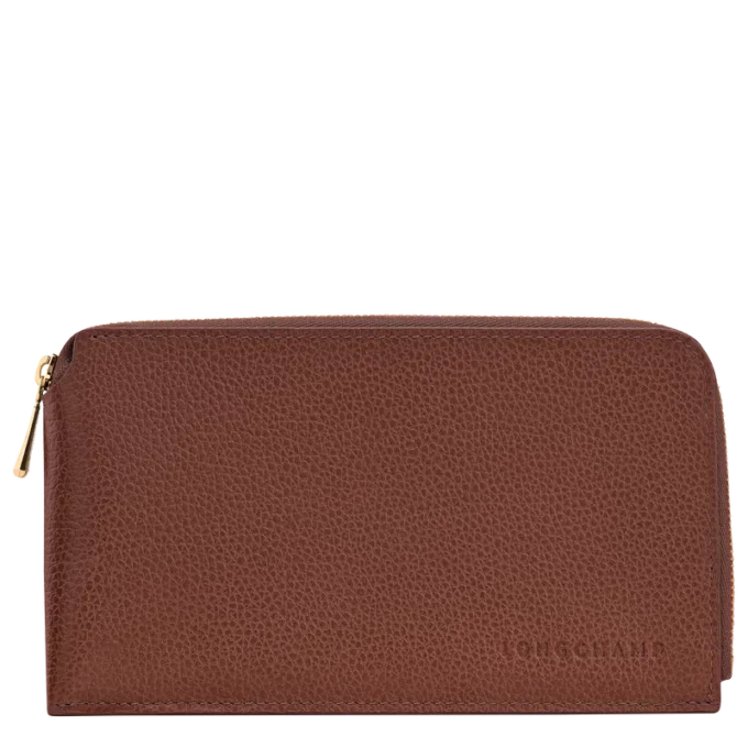 Coffee – Leather Le Foulonné Pouch Coffee – Leather Le Foulonné Pouch
