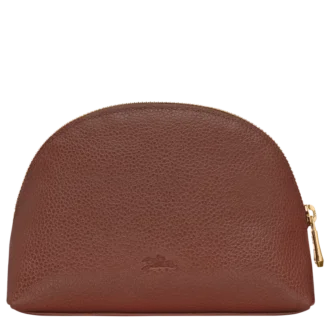 Coffee – Leather Le Foulonné Pouch Coffee – Leather Le Foulonné Pouch