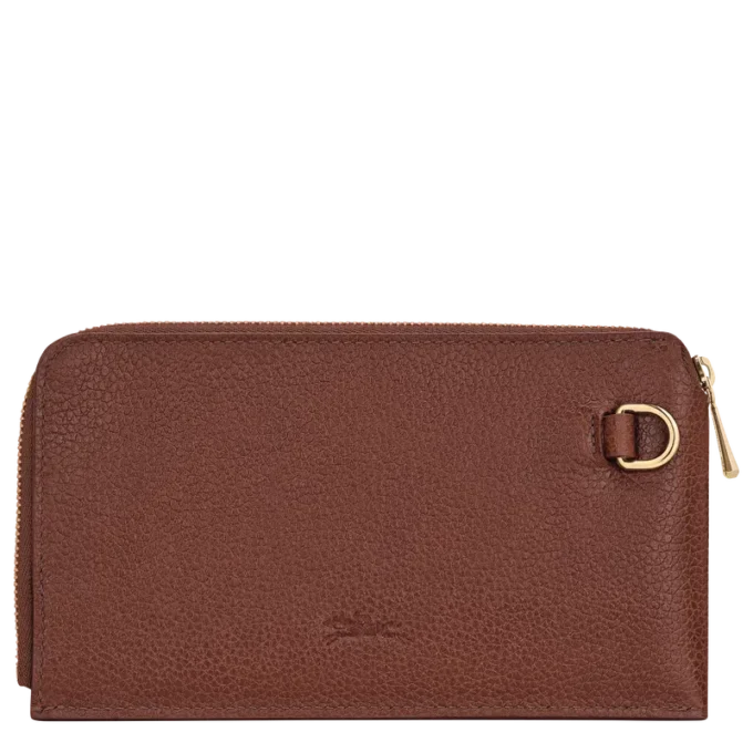 Coffee – Leather Le Foulonné Pouch Coffee – Leather Le Foulonné Pouch
