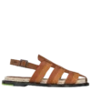 Cognac – Leather Shadow Sandals Cognac – Leather Shadow Sandals