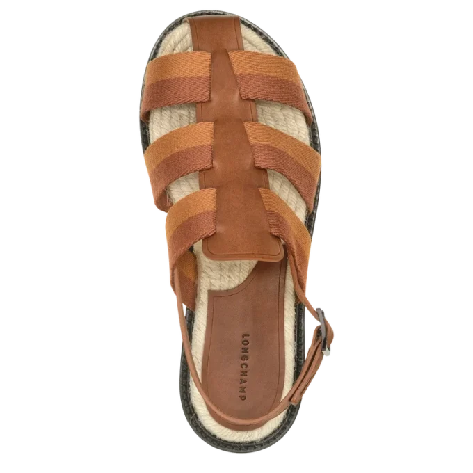 Cognac – Leather Shadow Sandals Cognac – Leather Shadow Sandals