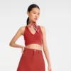 Coral – Knit Top