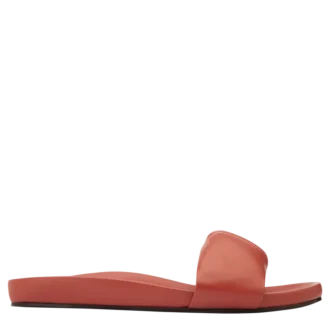 Coral – Leather Roseau Mules Coral – Leather Roseau Mules