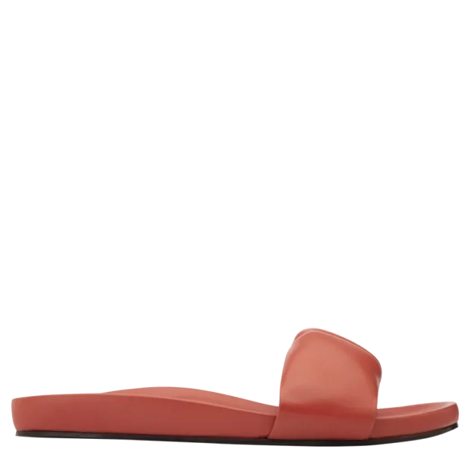 Coral – Leather Roseau Mules