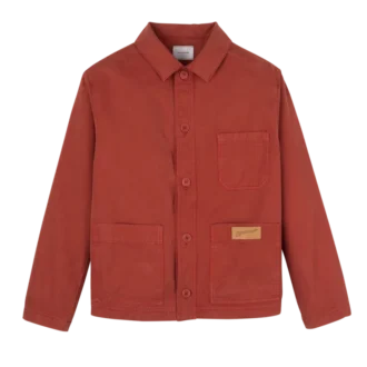 Coral – Overdyed cotton Jacket