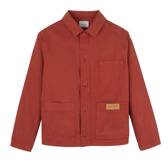Coral – Overdyed cotton Jacket